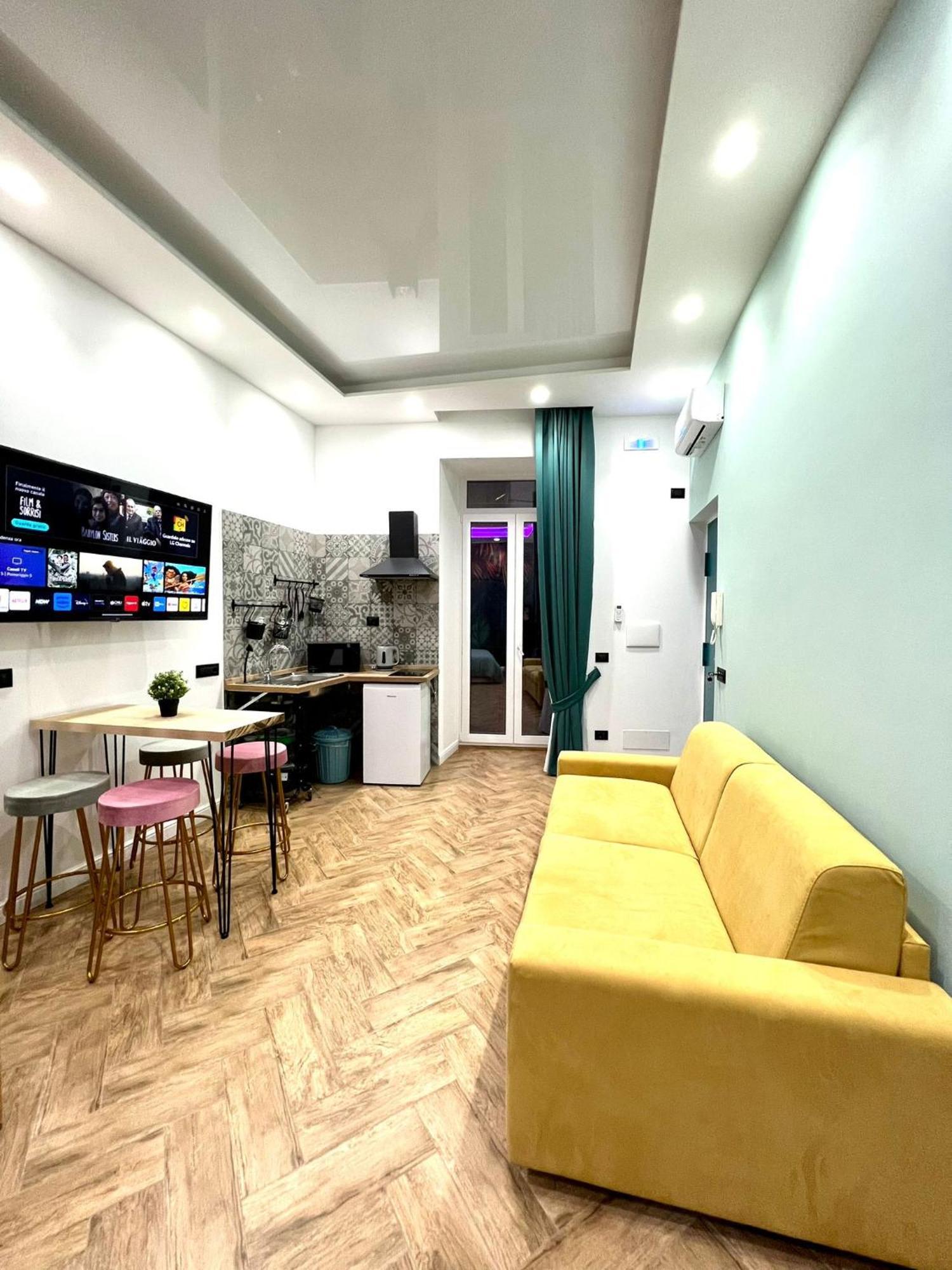 Ferienwohnung Loft In Borgo Neapel Exterior foto